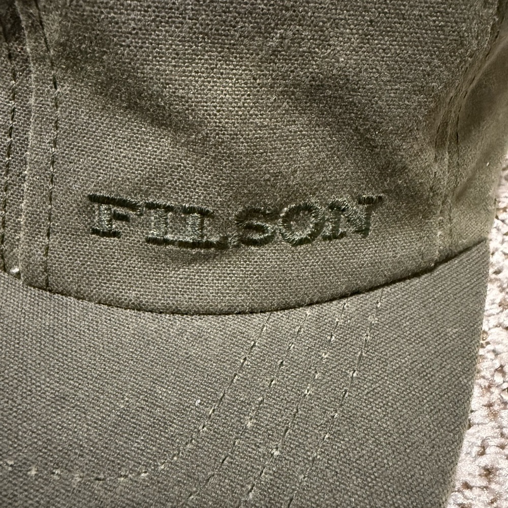 Filson insulated tin cloth hat
